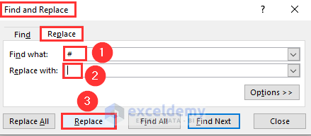 Opening Find and Replace Box for Automated Data Cleaning in Excel