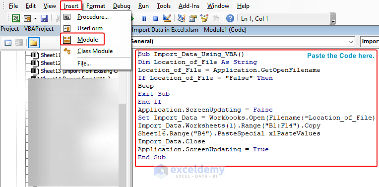 How to Import Data in Excel (from Text, CSV, Database, Web etc.) - 10 ...