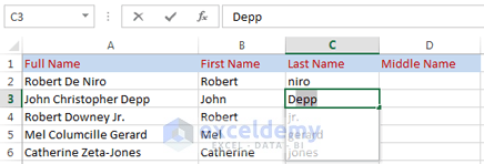 Flash Fill features in Excel 2013 - Img4