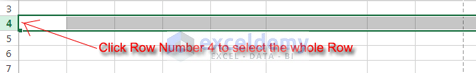 Excel 2013 Row Numbers
