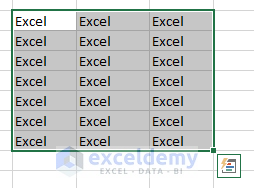 What is active cell in Excel
