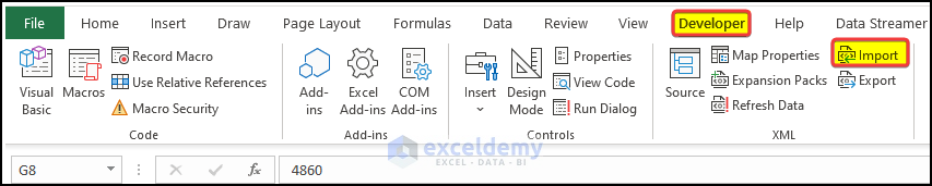 How to Use XML Source Task Pane to Map XML Elements