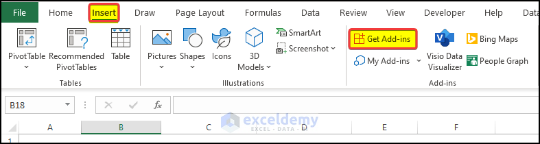 How to Add Task Pane Add-ins in Excel