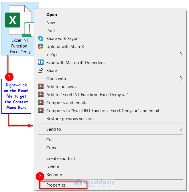 Changing File Property to Enable Macro in Excel Workbook