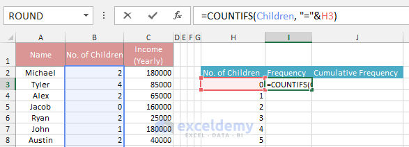 Frequency Distribution Table in Excel Img16