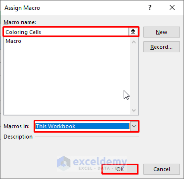 Use Developer Feature to Assign a Macro to a Button in Excel