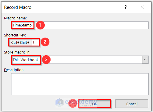 Creating Macros How to Record a Macro in Excel (With Detailed Steps) - ExcelDemy