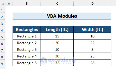 vba modules excel