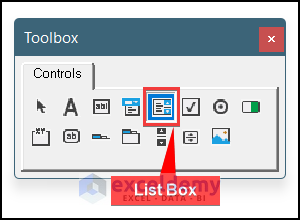Create ListBox in Excel UserForm
