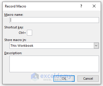 How to Save Macro in Excel