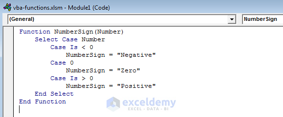 How to Create Custom VBA functions and Use them in the Worksheet