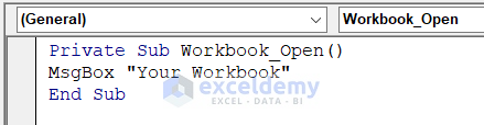 Different Types of VBA Events in Excel