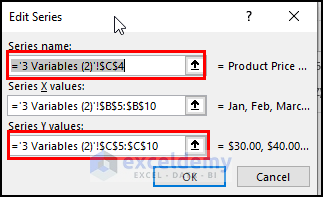 selecting Axis values