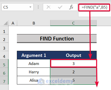 find function, a top excel functions and features for management consultants