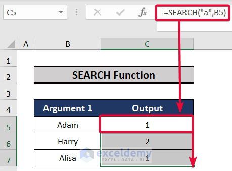 search function, a top excel functions and features for management consultants