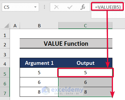 value function, a top excel functions and features for management consultants