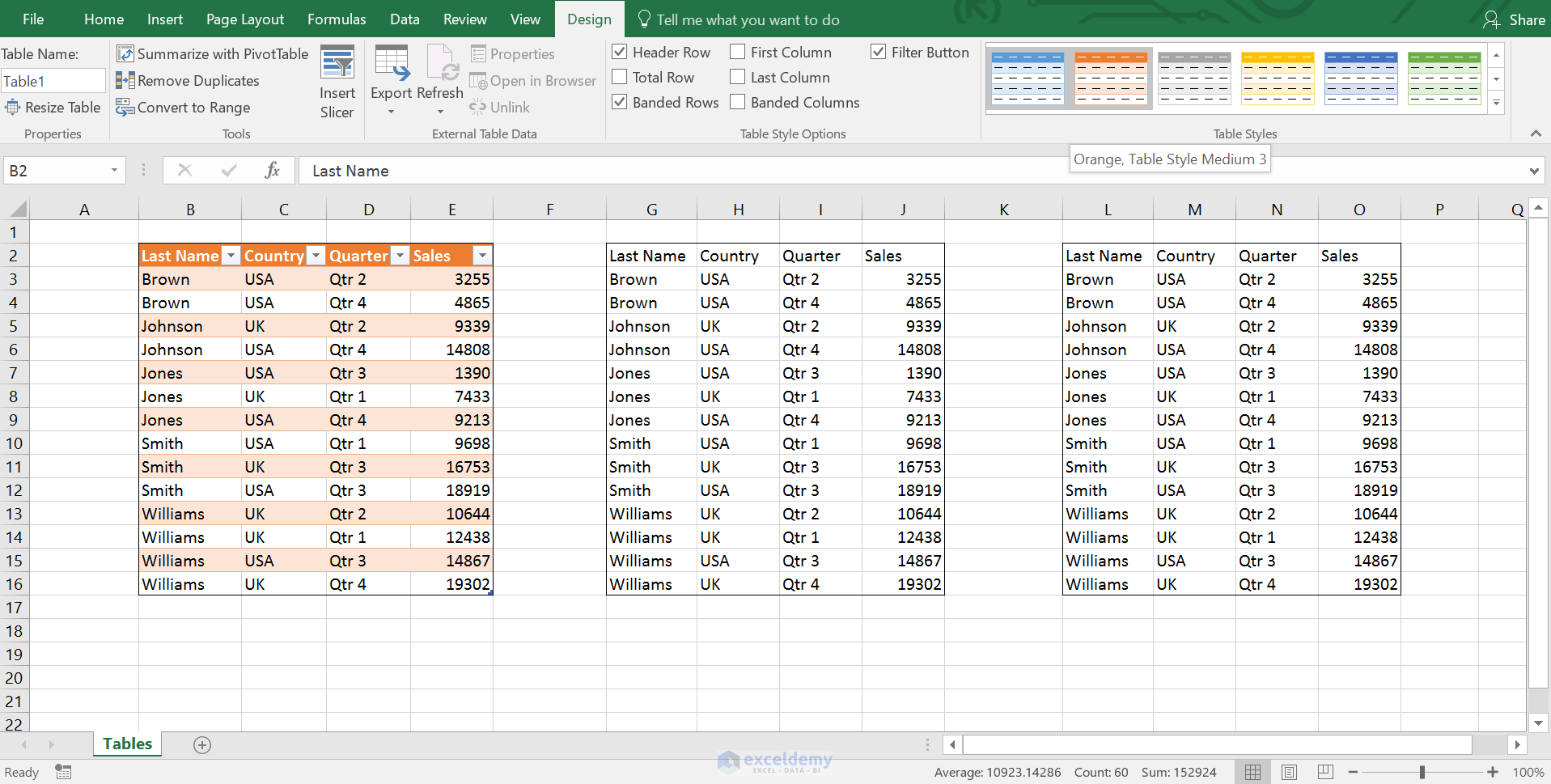 Excel Table Formatting Tips Image 1