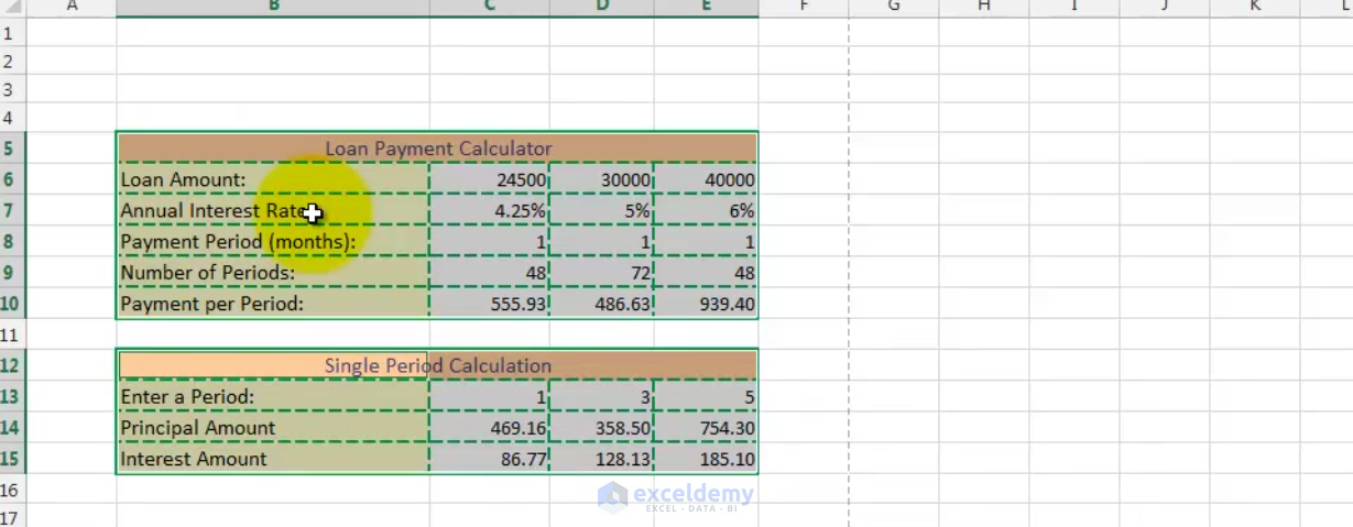 Add Remove Cell Borders in Excel