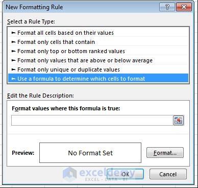 conditional formatting excel