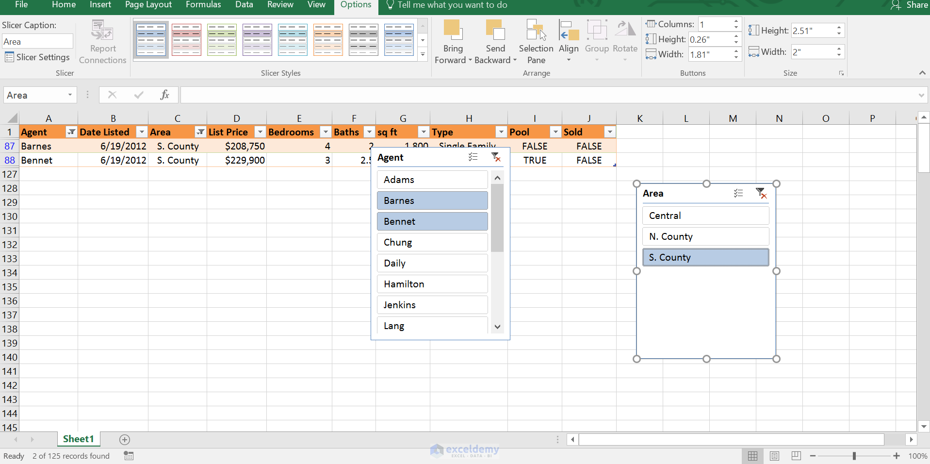 slicer in excel slicer in excel