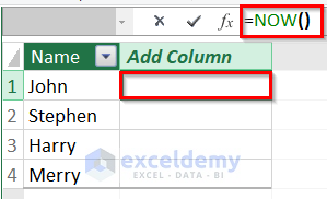 Enter Date & Time in Excel with Power Pivot