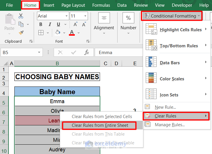 Conditional Formatting to use wildcards in Excel