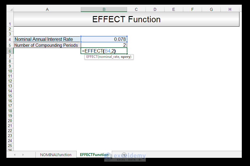 rate excel