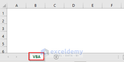 Unhiding Sheets Using Excel VBA