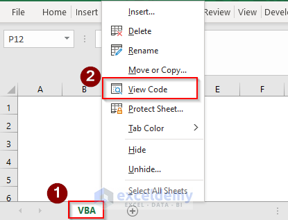 hide and unhide excel worksheets from a workbook