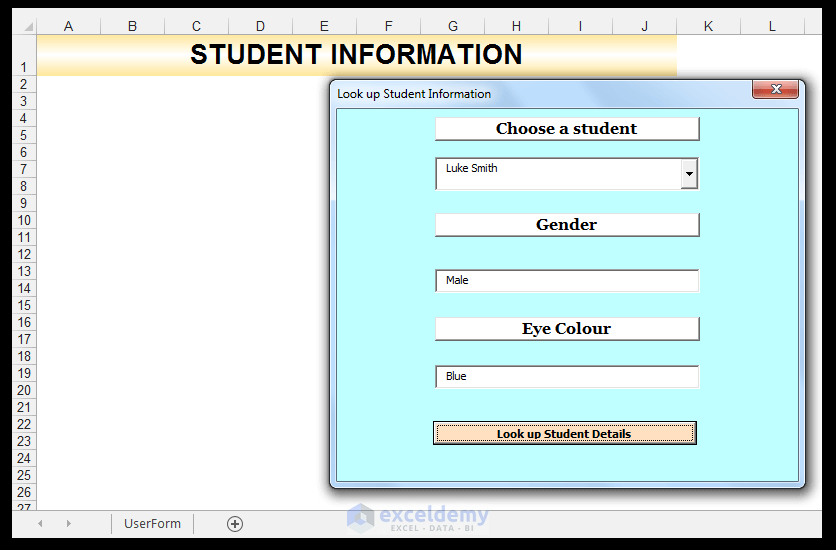 Student Lookup Information Image 7