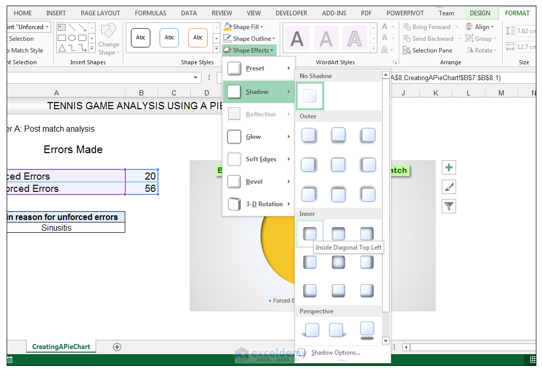 Add rich data labels to Excel Pie Chart Image 29