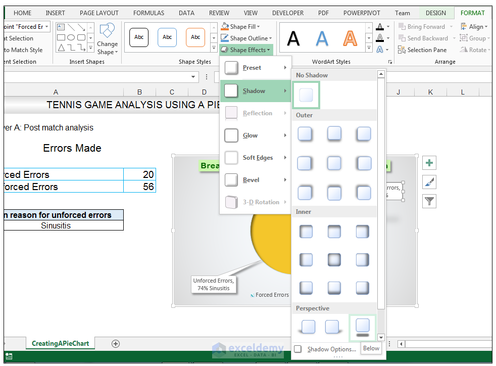 Add rich data labels to Excel Pie Chart Image 42
