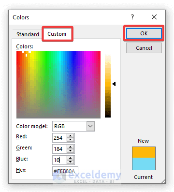 colors window