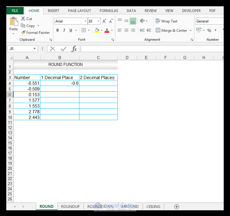 Excel Round Function - Image 3
