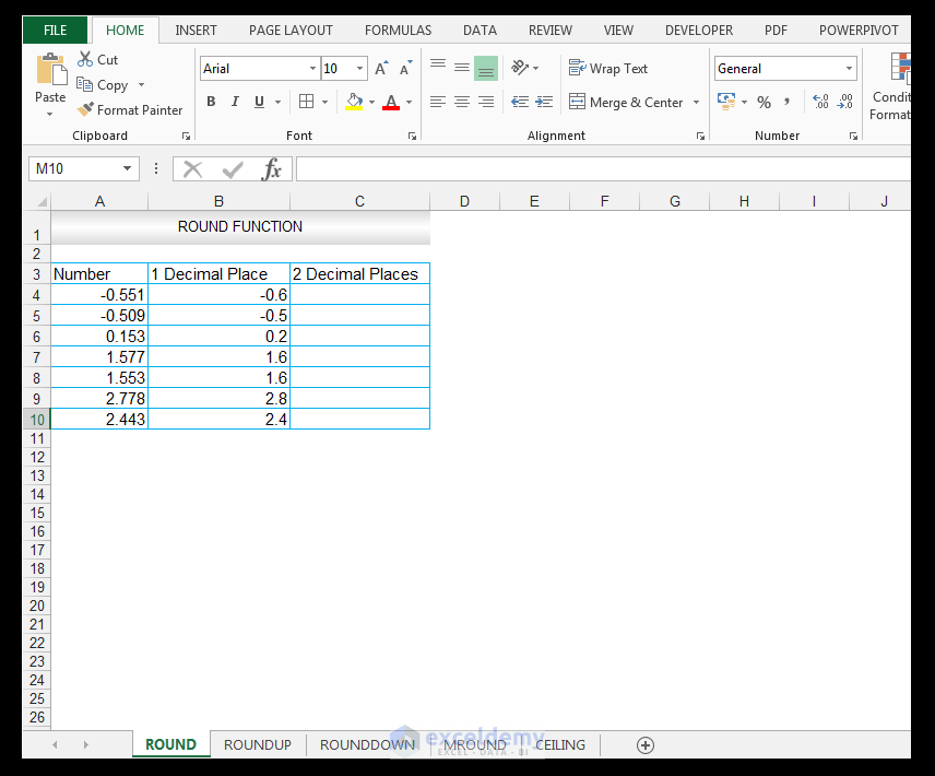 Excel Round Function - Image 4