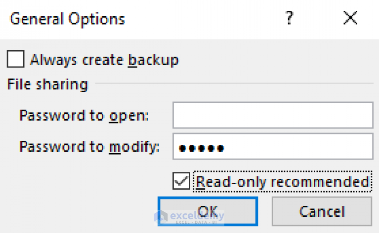 How To Make An Excel File Read Only ExcelDemy