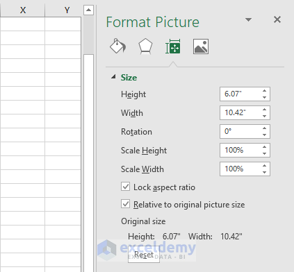 Compressing pictures in excel to reduce file size in excel