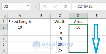 how to multiply a column by a number in Excel