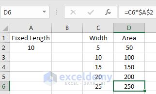 multiply a column by a number in Excel