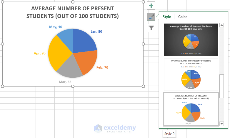Excel Pie Chart With Subcategories