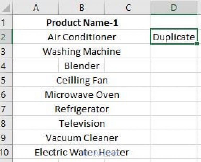How To Find Duplicate Values In Excel Using VLOOKUP ExcelDemy