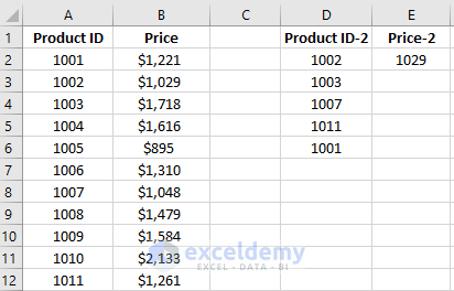 Match Two Columns in Excel and Return a Third - Using Index and Match Function