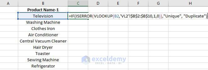 How To Find Duplicate Values In Excel Using VLOOKUP ExcelDemy