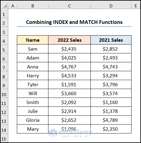 excel reference cell in another sheet dynamically by combining INDEX and MATCH functions