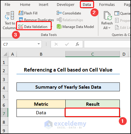 How to Reference Cell in Another Sheet Based on Cell Value in Excel