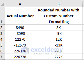 Excel Round to Nearest 1000