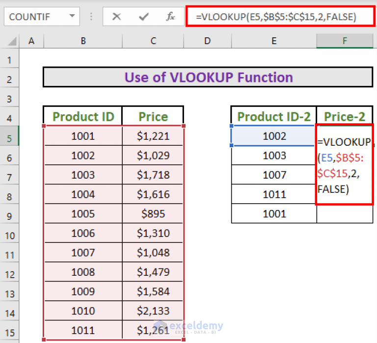 How To Match Two Columns And Return A Third In Excel