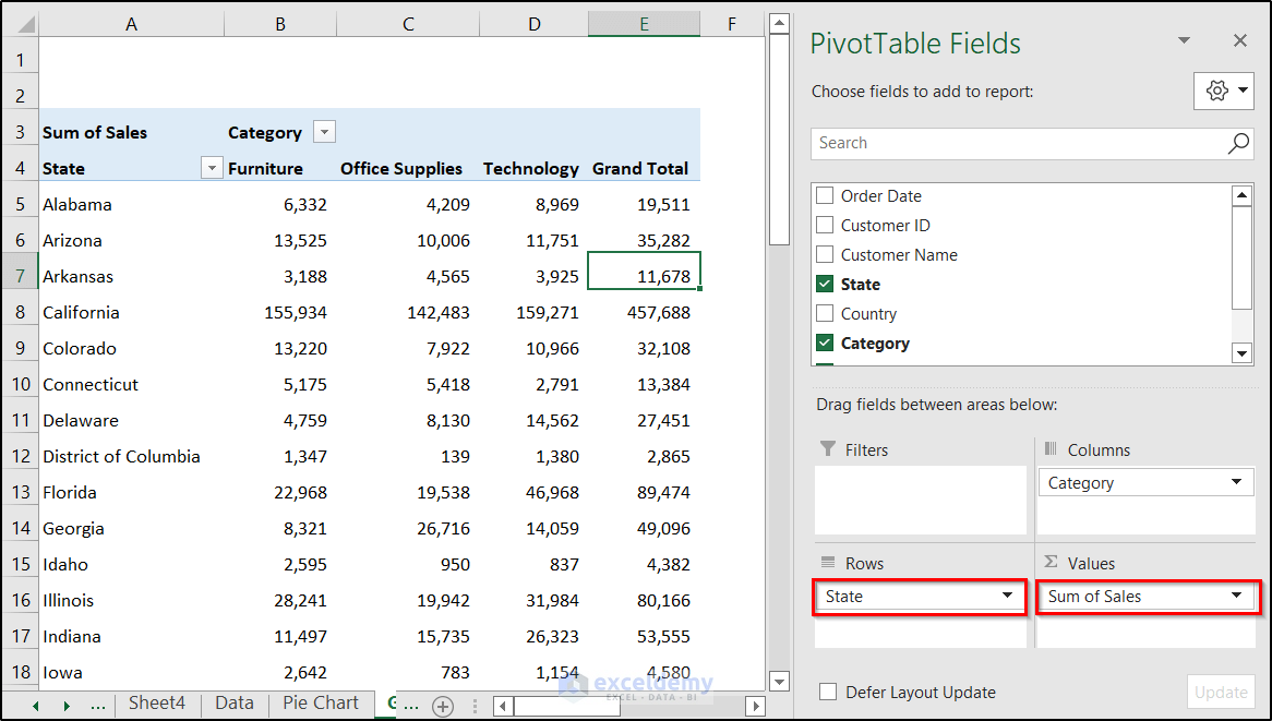 create-report-that-displays-quarterly-sales-by-territory-in-excel