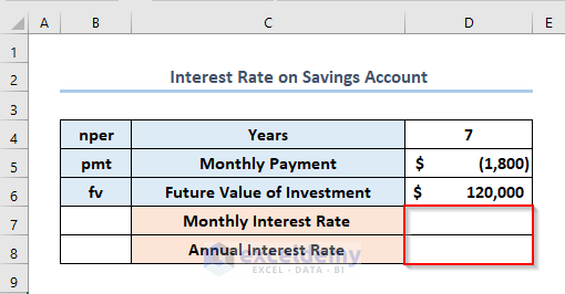 How to Find Interest Rate on Saving Account