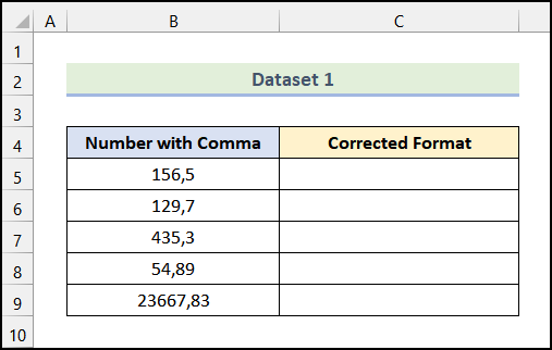 how to remove commas in excel